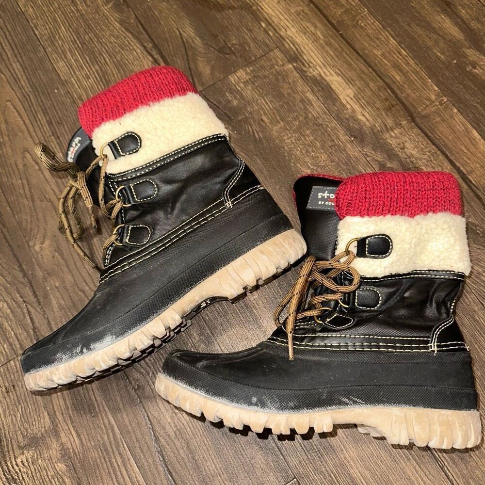 Storm by Cougar duck gorpcore sz 6 waterproof boots